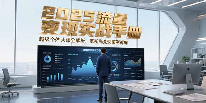 2025流量变现实战手册，超级个体大课全解析，低粉高变现案例拆解-云推网创项目库