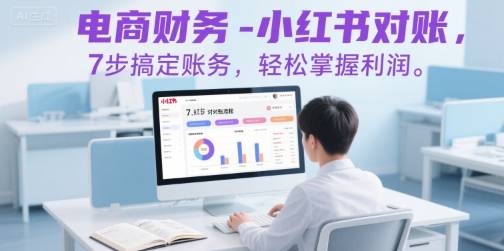 电商财务-小红书对账，7步搞定账务，轻松掌握利润-云推网创项目库