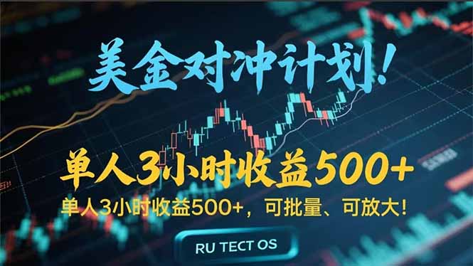 长久稳定的撸美金项目，平均3小时收入 500+，可公司实地考察实地操作！-云推网创项目库