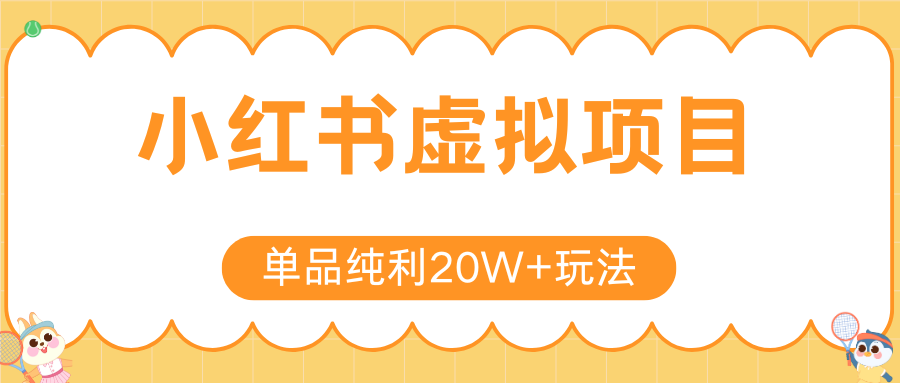 小红书虚拟电商新玩法，实现单品纯利20W+，可矩阵放大操作！-云推网创项目库