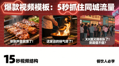 白泽老师·餐饮实体店短视频爆店-云推网创项目库