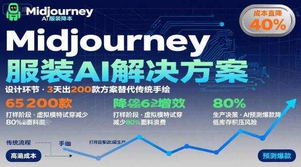 AI在服装领域的运用，使用midjourney做服装辅助企业降低成本-云推网创项目库