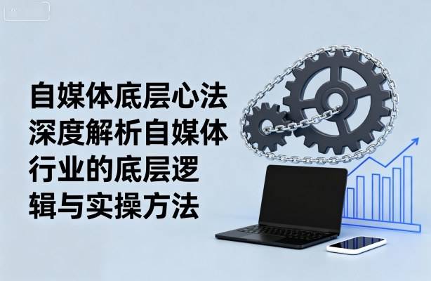 自媒体底层心法，深度解析自媒体行业的底层逻辑与实操方法-云推网创项目库