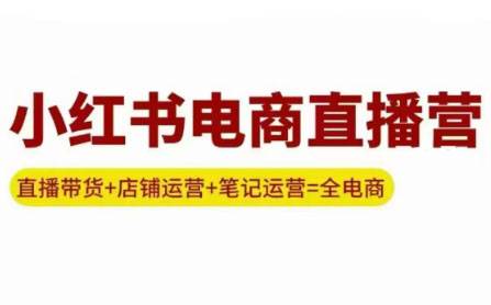 申铭老师·小红书电商直播营(更新)-云推网创项目库