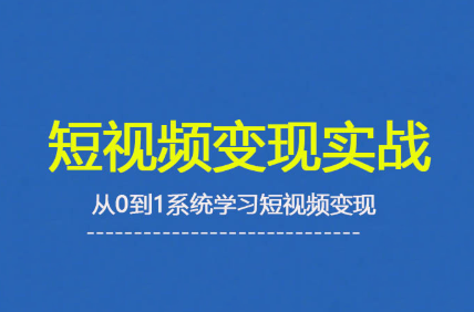 杨磊老师·2025短视频变现实战课-云推网创项目库
