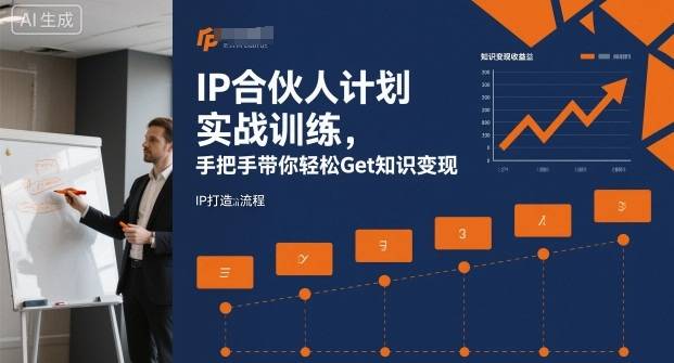 IP合伙人计划实战训练，手把手带你轻松Get知识变现-云推网创项目库
