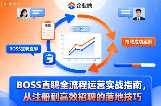 BOSS直聘全流程运营实战指南，从注册到高效招聘的落地技巧-云推网创项目库