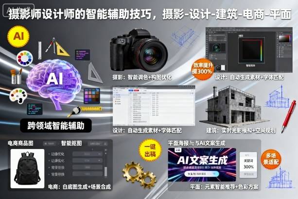 摄影师设计师的智能辅助技巧,摄影-设计-建筑-电商-平面-云推网创项目库