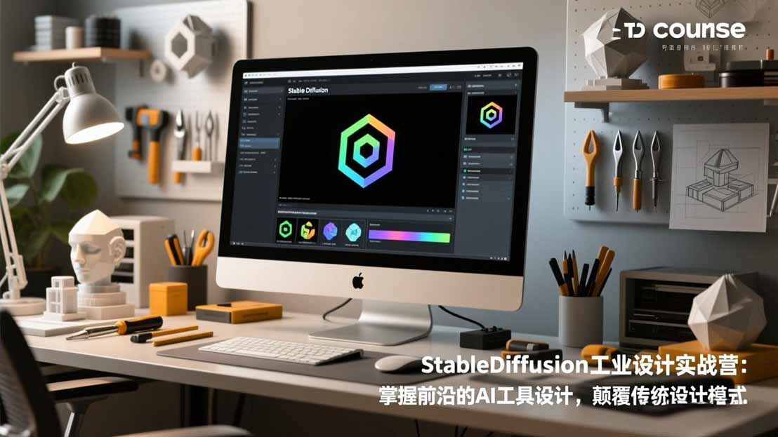 StableDiffusion工业设计实战营:掌握前沿的AI工具设计,颠覆传统设计模式-云推网创项目库