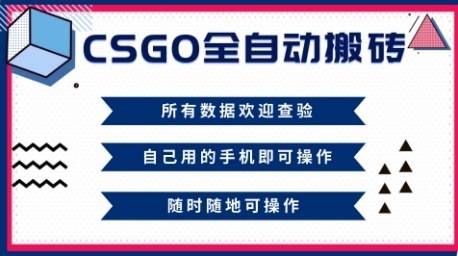 CSGO全自动搬砖，年底钱回家好项目，当天可拿到结果，新手小白轻松月入1W+【揭秘】-云推网创项目库