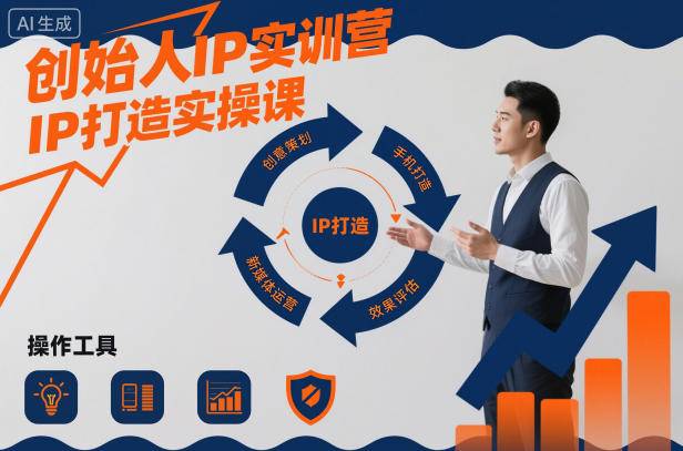 创始人IP实训营，IP打造实操课-云推网创项目库
