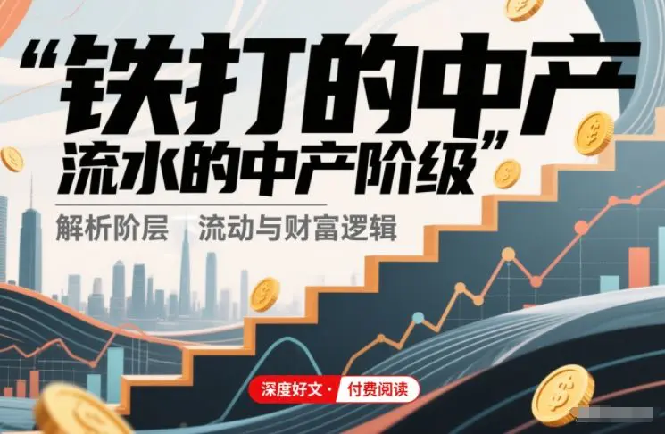 付费文章:铁打的中产,流水的中产阶级