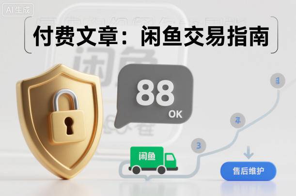 付费文章:闲鱼交易指南,怎么才能降低被坑被马扁的概率-云推网创项目库