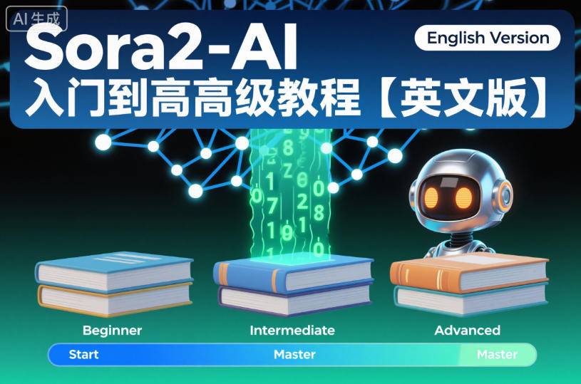 Sora2-AI入门到高级教程【英文版】-云推网创项目库