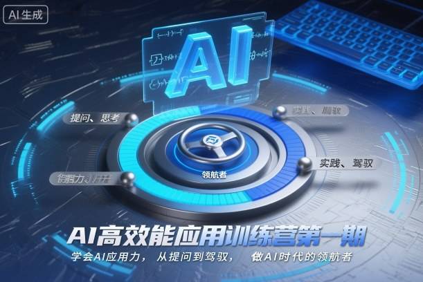 AI高效能应用训练营第一期，学会AI应用力，从提问到驾驭，做AI时代的领航者(更新)-云推网创项目库
