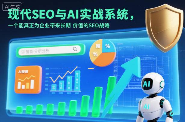 现代SEO与AI实战系统,一个能真正为企业带来长期价值的SEO战略(英语+中文字幕)-云推网创项目库