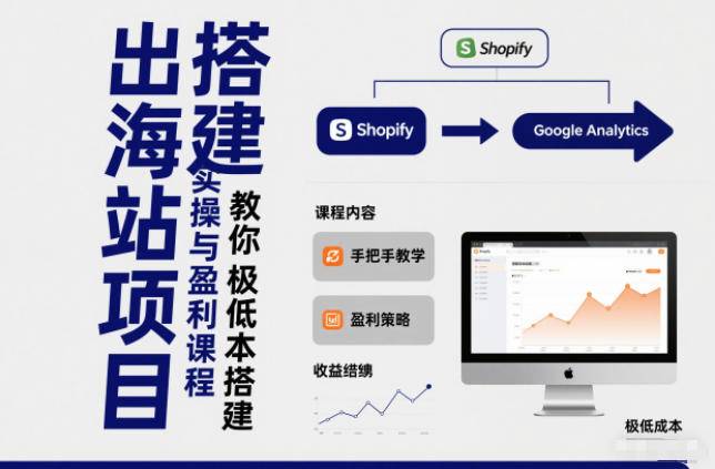 小淘出海站项目,搭建实操与盈利课程,手把手教你用极低成本搭建-云推网创项目库