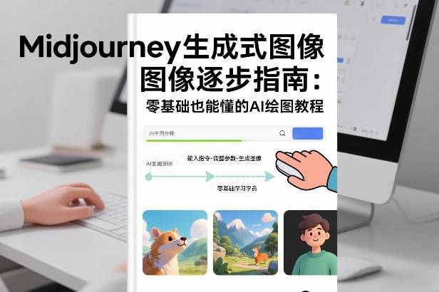 Midjourney生成式图像逐步指南：零基础也能懂的AI绘图教程-云推网创项目库