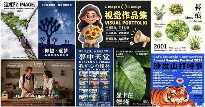 图片[3]-Z-Image – 逼真照片级文生图神器 WebUI+ComfyUI工作流 一键整合包-云推网创项目库