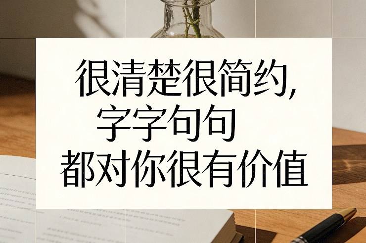 付费文章：很清楚很简约，字字句句都对你很有价值-云推网创项目库
