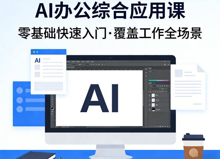 AI办公综合应用课，零基础快速入门，覆盖了工作中各种应用场景-云推网创项目库
