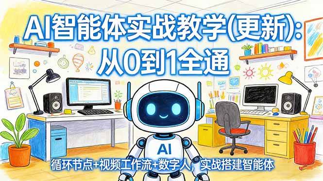 AI智能体实战教学(更新-云推网创项目库