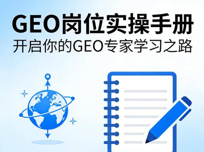 GEO岗位实操手册，开启你的GE0专家学习之路-云推网创项目库