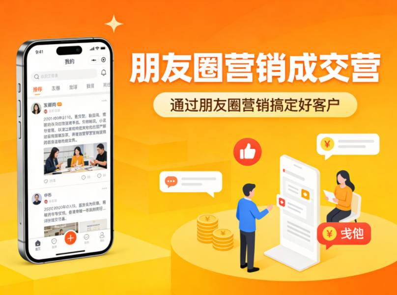 朋友圈营销成交营，通过朋友圈营销来搞定好客户-云推网创项目库