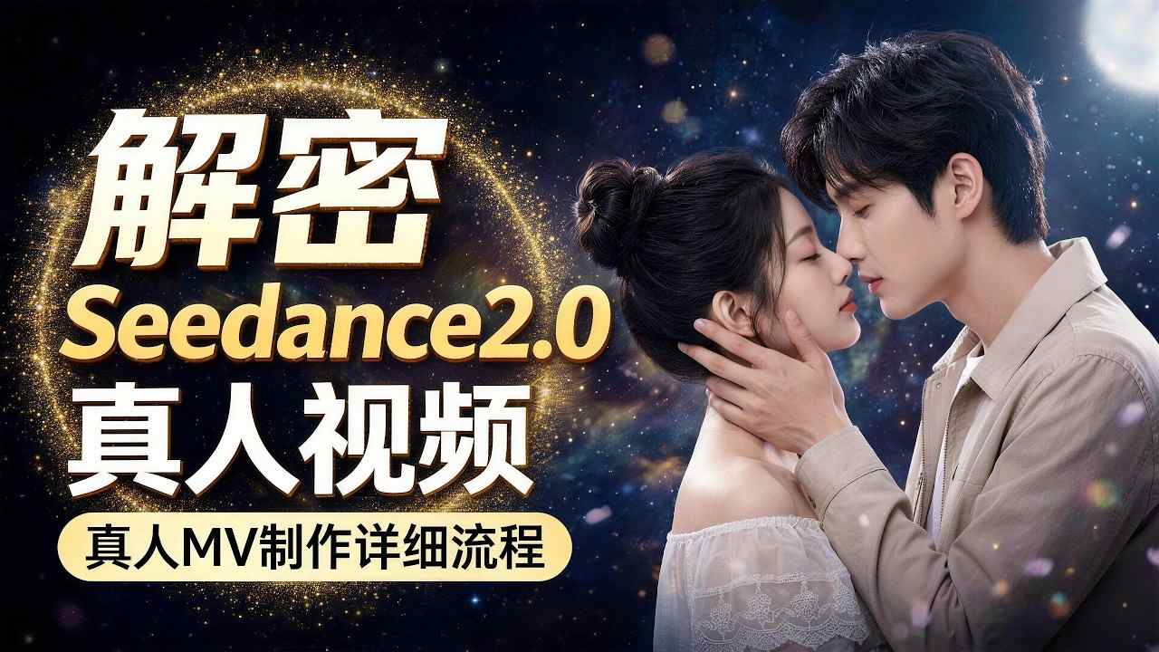 Seedance 2.0解密教程：零基础制作真人MV全流程-云推网创项目库