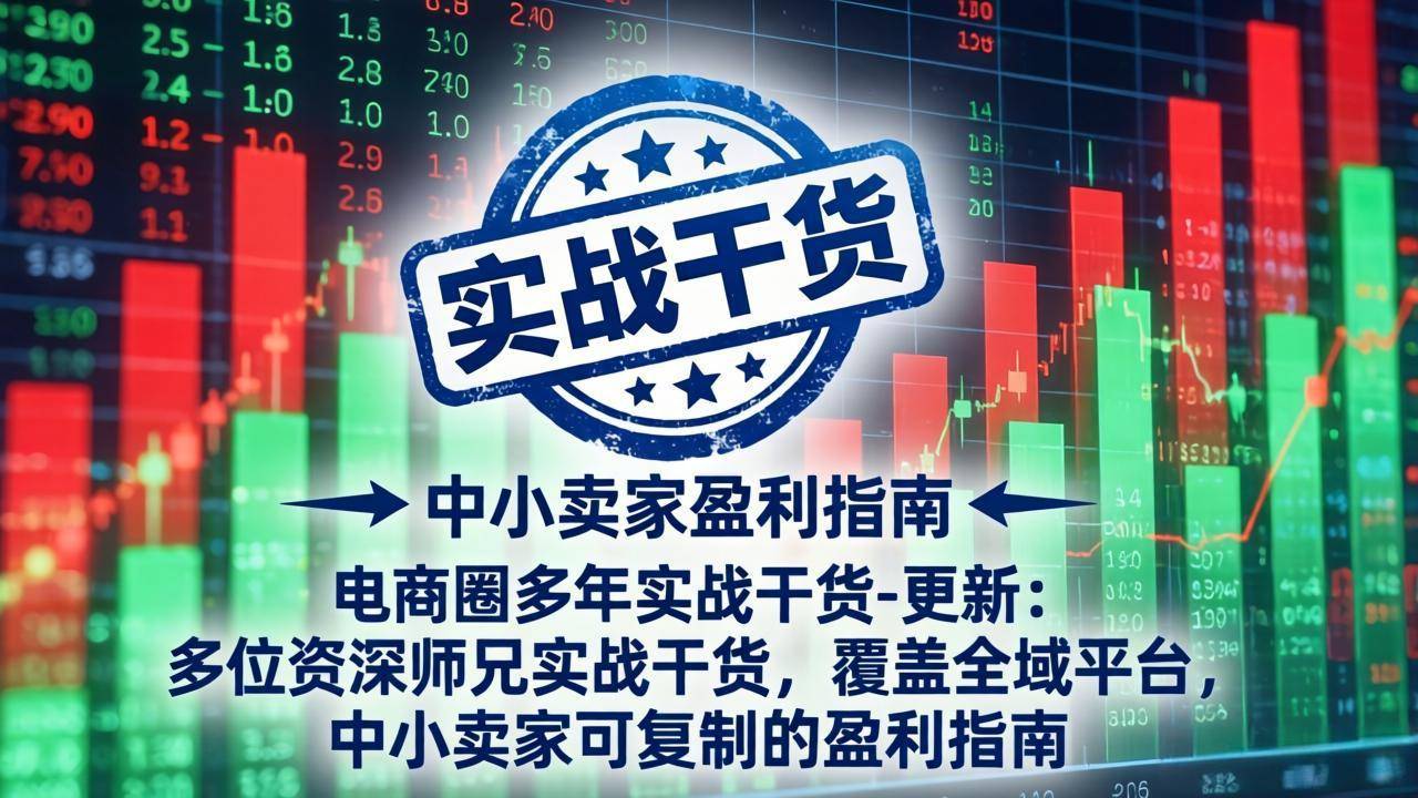 电商圈多年实战干货-更新5月10：多位资深师兄实战干货/覆盖全域平台，中小卖家可复制的盈利指南-云推网创项目库