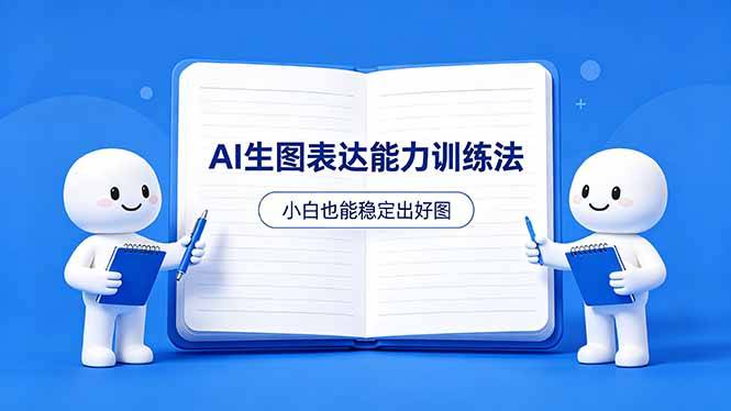 AI生图不是做漂亮图，而是表达能力。这套方法让小白也能稳定出好图-云推网创项目库