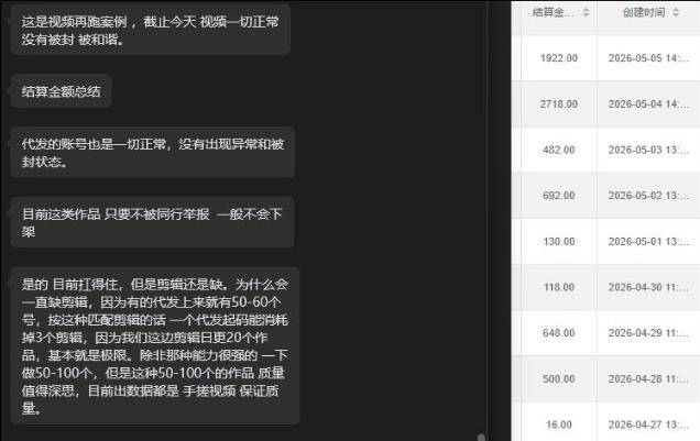 【团长合作2.0】视频矩阵项目_招发手矩阵+剪辑师，共赢项目【揭秘】