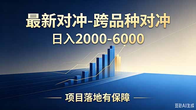 跨品种对冲震撼首发!日收益2000-6000+,项目绿色长久,安全稳健,合规靠谱,可批量放大-云推网创项目库