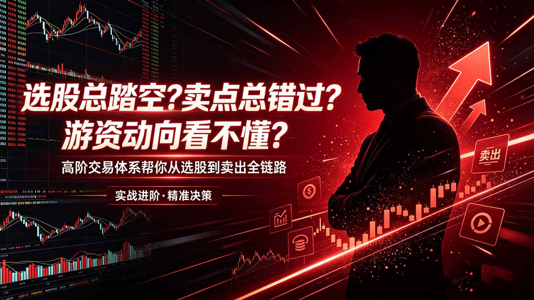 选股总踏空?卖点总错过?游资动向看不懂?高阶交易体系帮你从选股到卖出全链路(更新6月-云推网创项目库