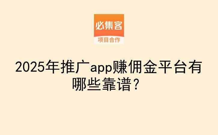 2025年推广app赚佣金平台有哪些靠谱？-云推网创项目库