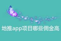 哪些地推app项目佣金高？-云推网创项目库