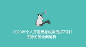2024年个人开通商家收款码的优劣全解析-云推网创项目库