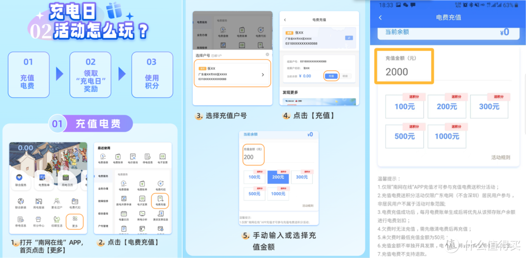 快抢！名额有限，千年一遇官方放水！南方电网充值优惠“充电日”活动