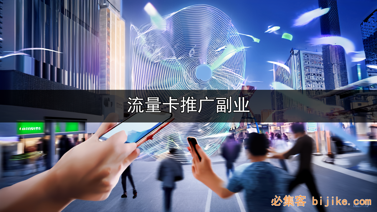 流量卡推广副业