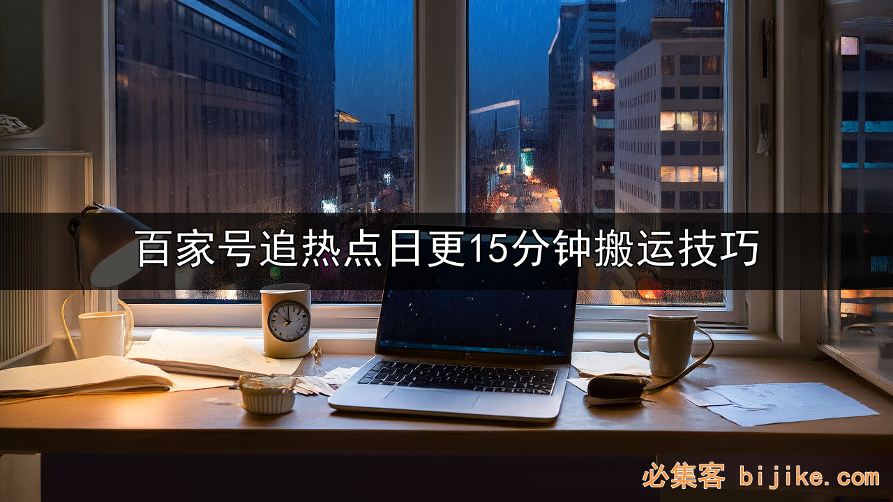 百家号变现指南