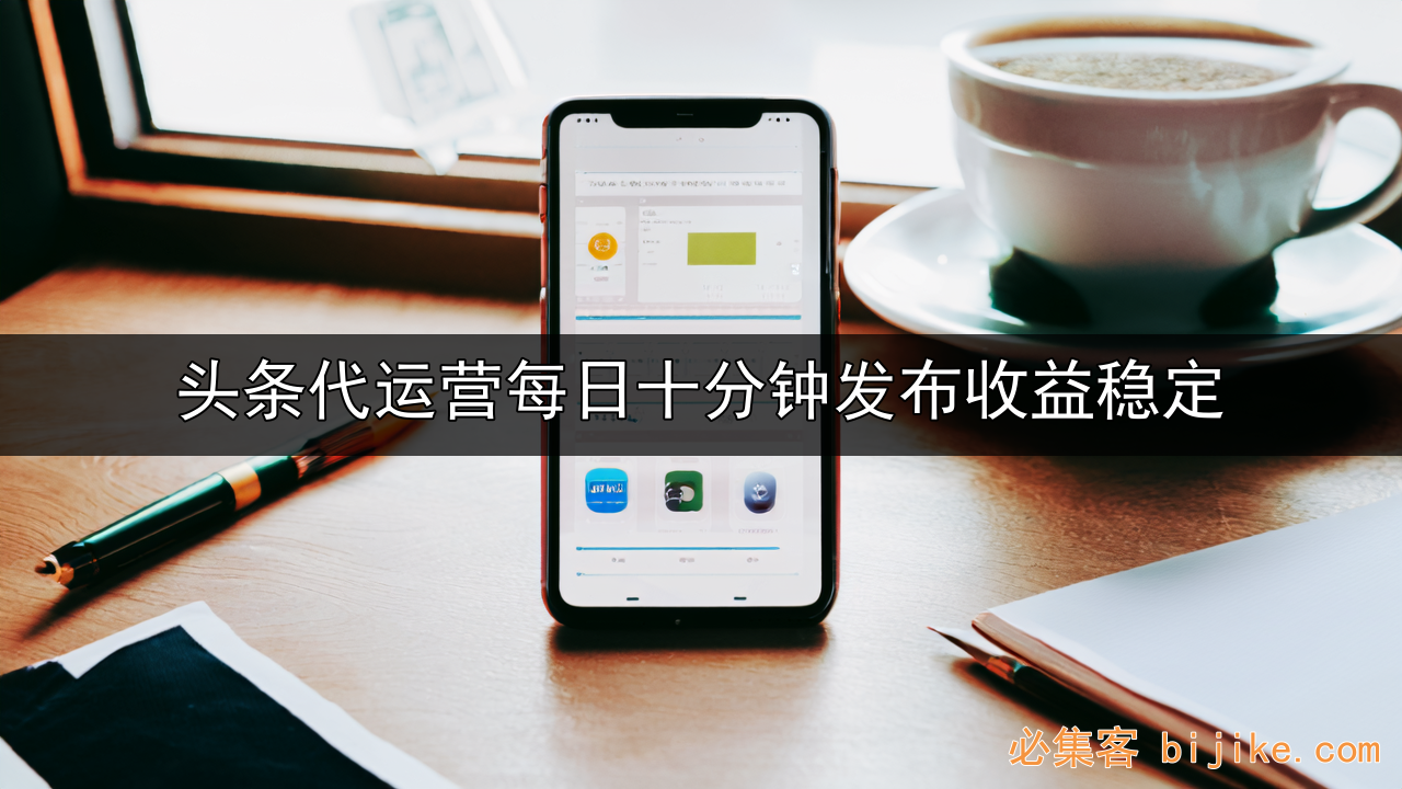 头条代运营变现