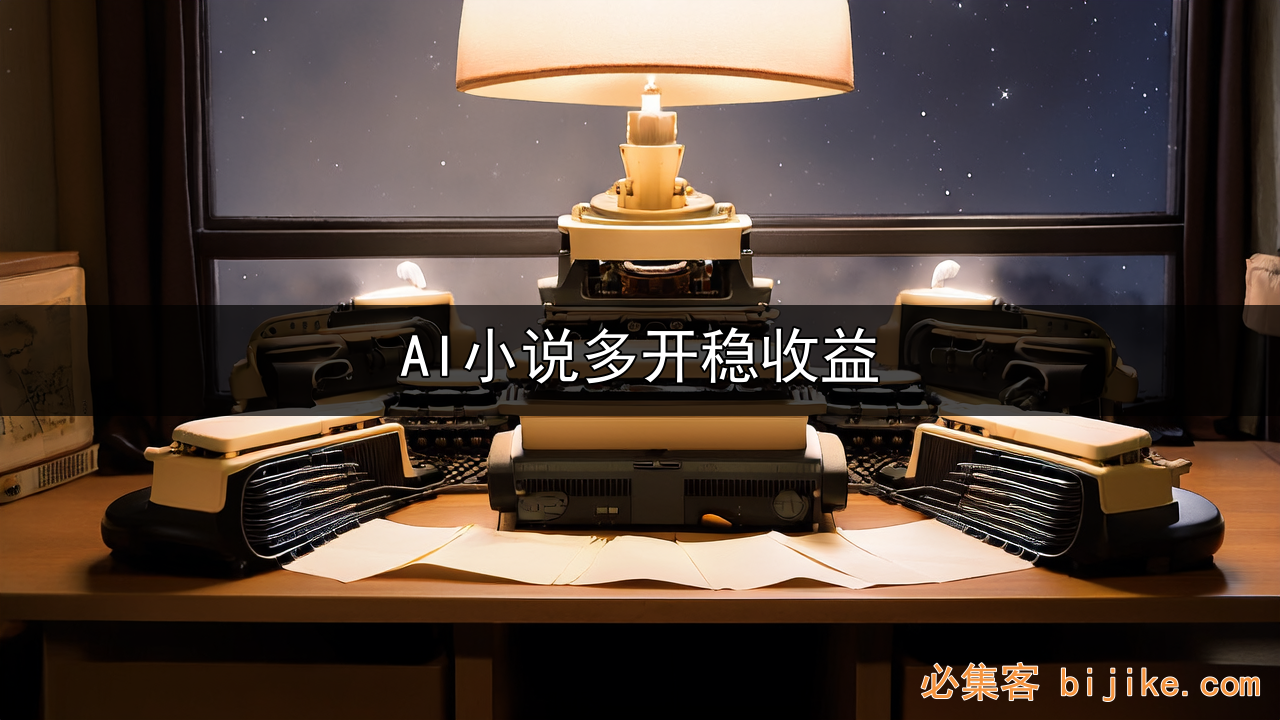AI小说副业