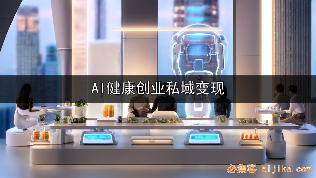AI健康私域变现