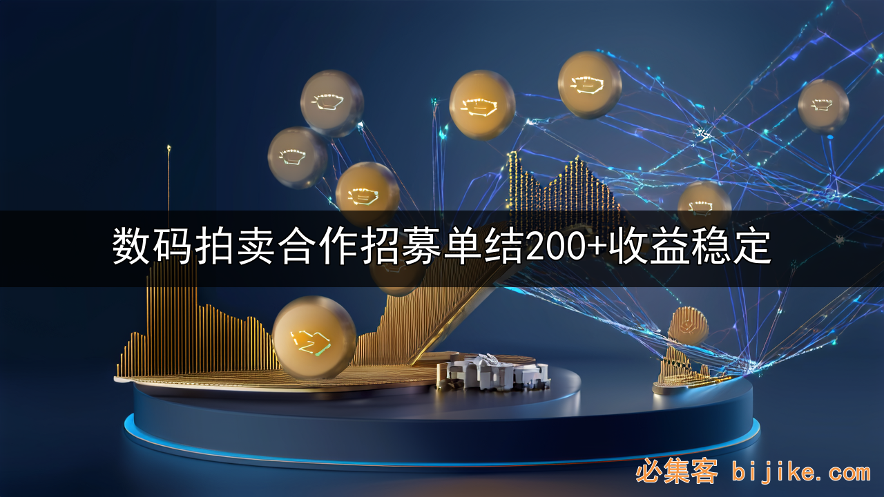 数码拍卖副业