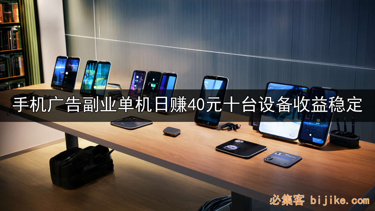 手机广告副业