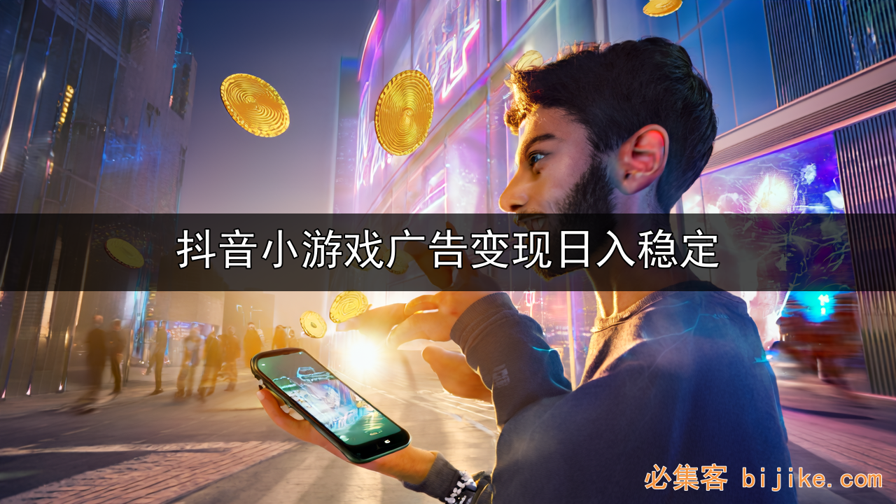 抖音小游戏变现